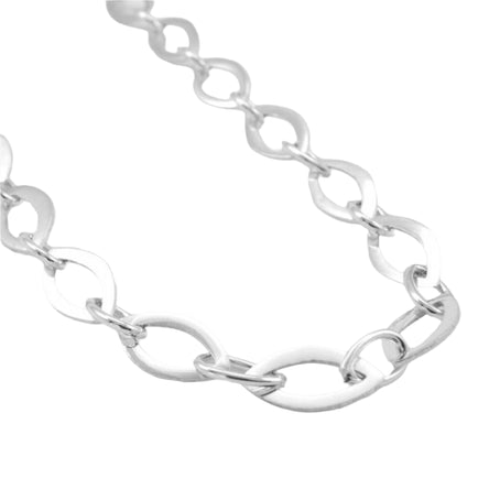 Out of Mexico Polished Pointed Ovals Necklace