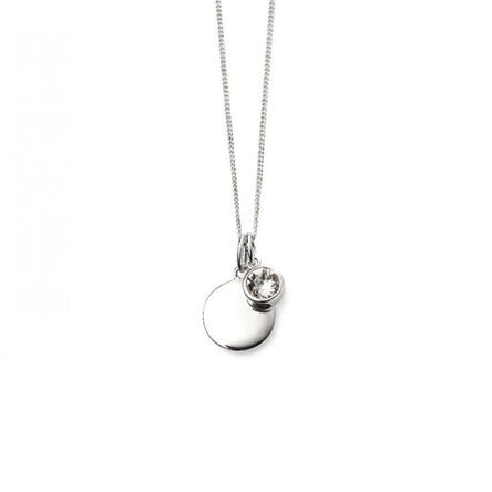 Gecko April Birthstone Crystal Pendant