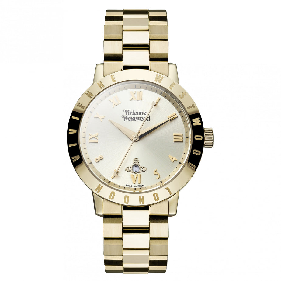 Vivienne Westwood Bloomsbury Yellow Gold Watch