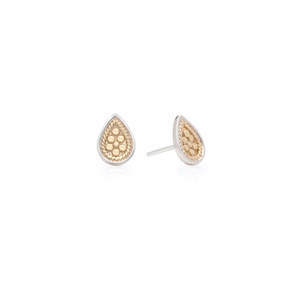 Anna Beck Teardrop Stud Earrings - Gold