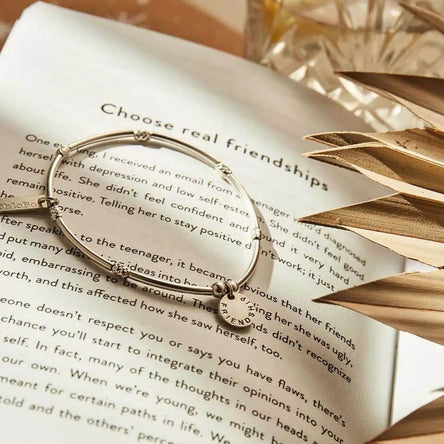 ChloBo Mini Noodle Sparkle Rice Friendship Disc Bracelet