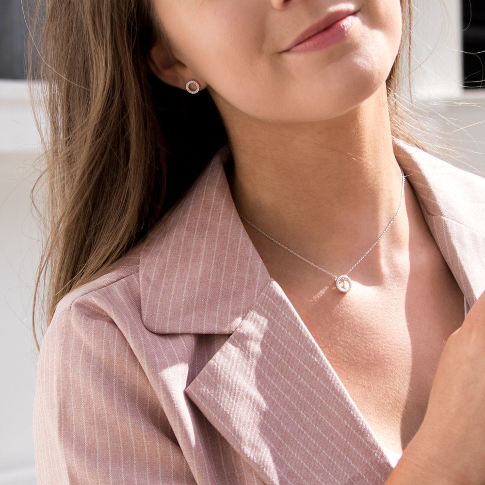Hot Diamonds Bliss Circle Earrings