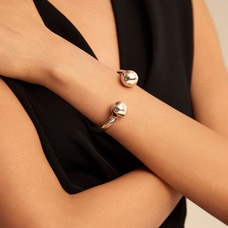 UNO de 50 Sterling Silver-plated Bracelet