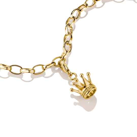 Thomas Sabo Gold Crown Charm