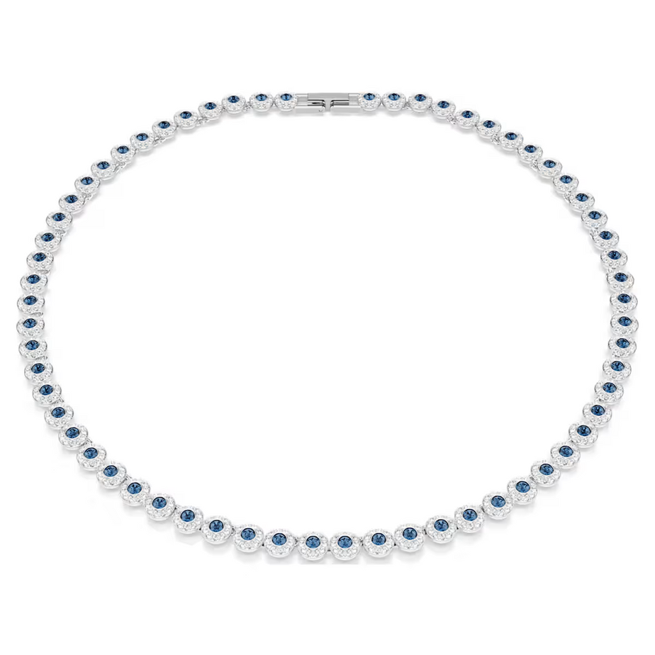 Swarovski Una Angelic Blue Tennis Necklace