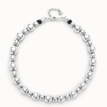 Uno De 50 Beaded Short Necklace