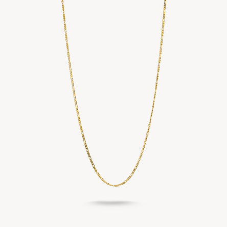 Thomas Sabo Gold-Plated Figaro Chain 45cm