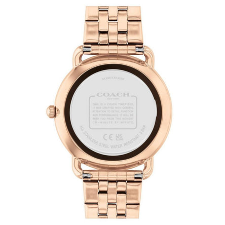 Coach Elliot Rose Gold Tone Crystal Ladies Watch