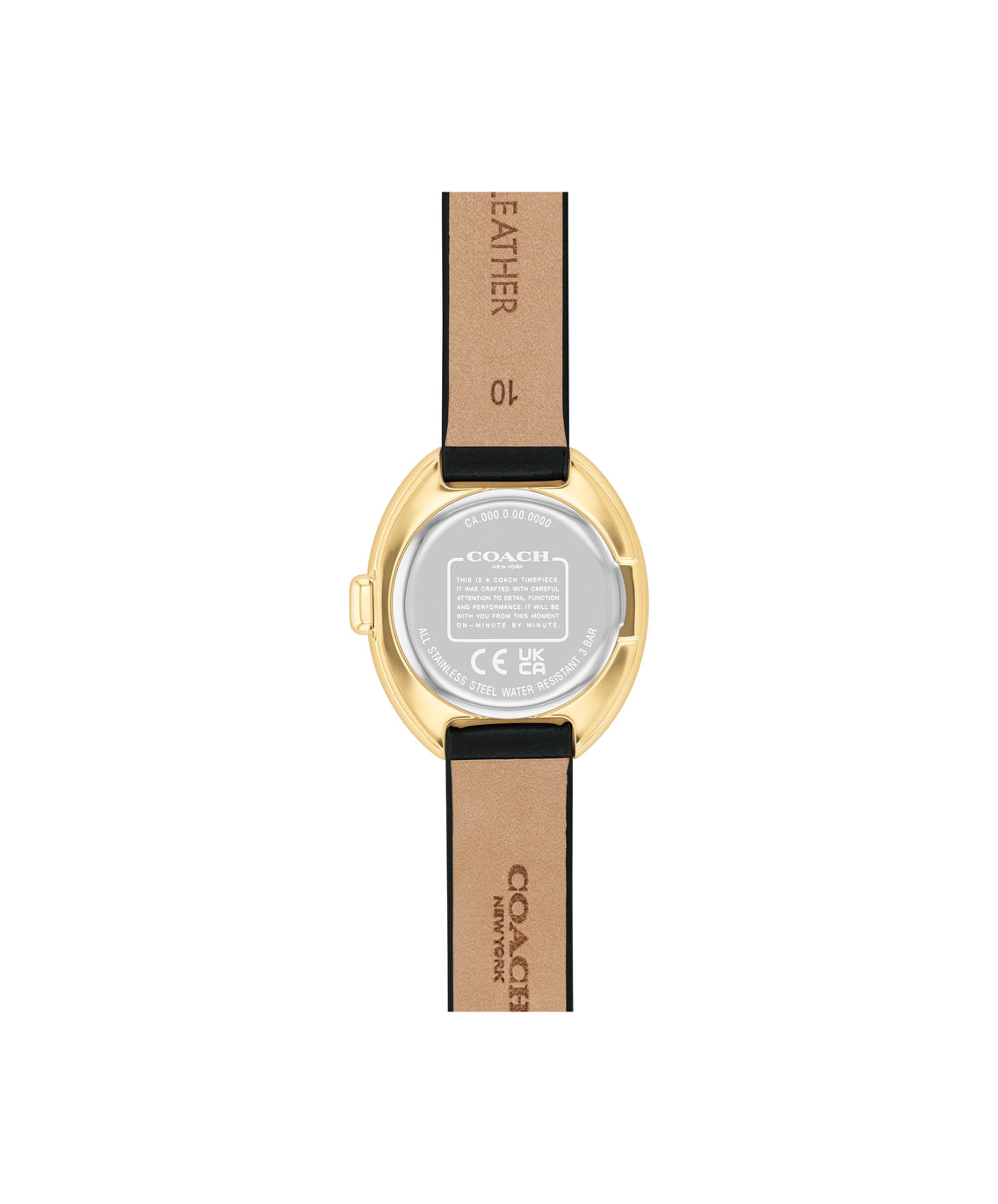 COACH Sammy Yellow Gold Tone Ladies Watch