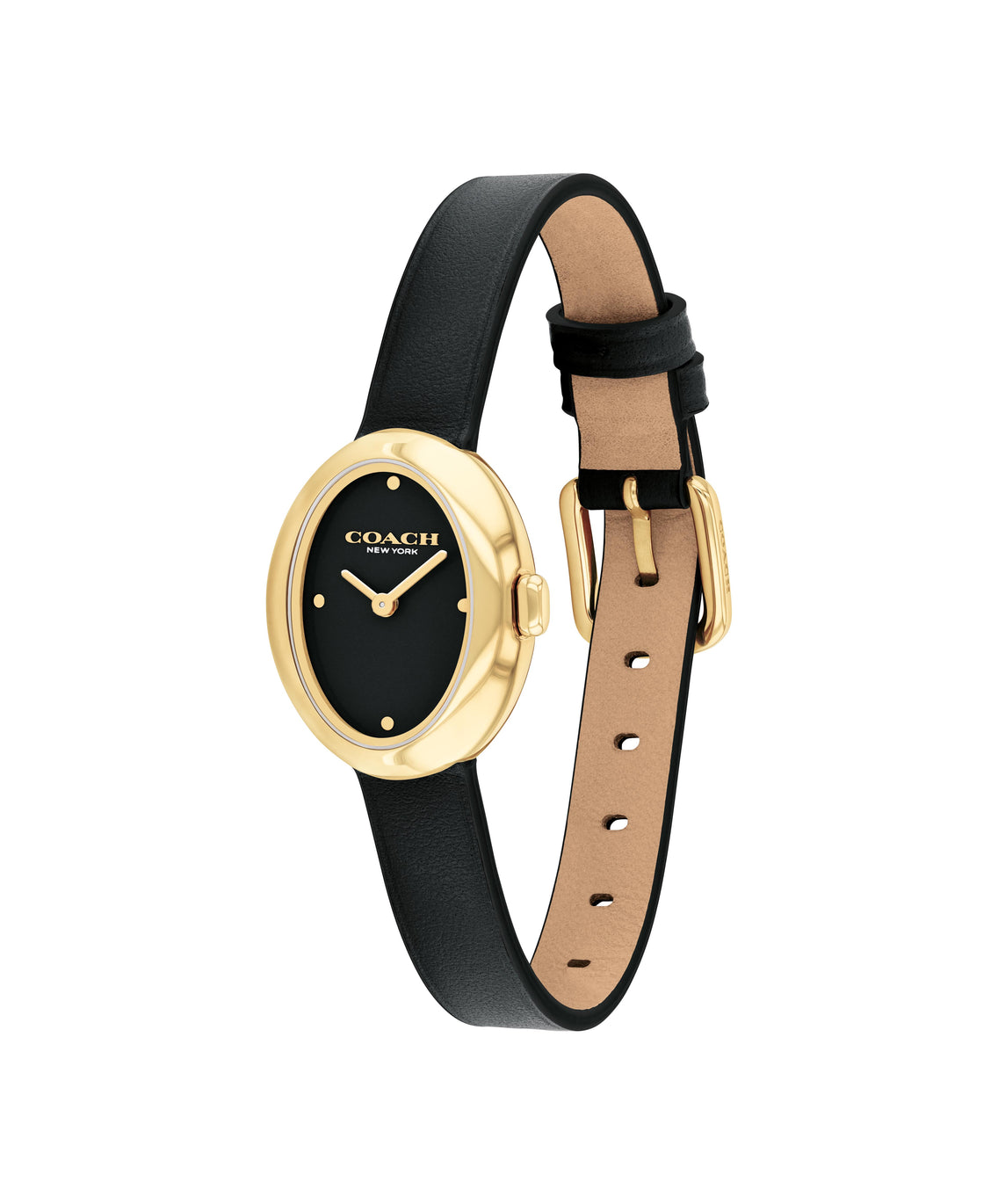 COACH Sammy Yellow Gold Tone Ladies Watch
