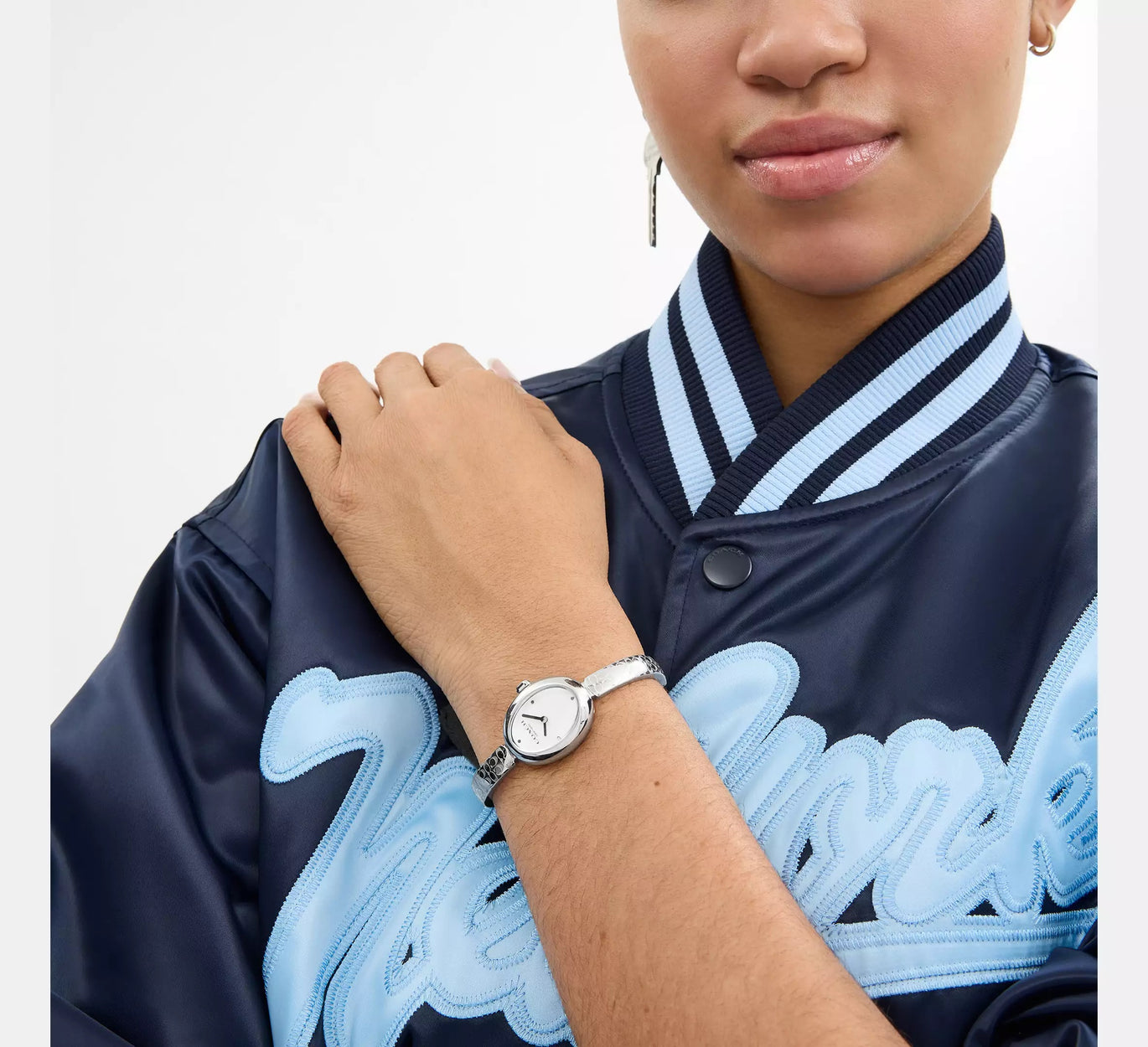 COACH Sammy Stainless Steel Bangle Watch