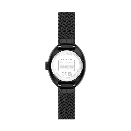 COACH Sammy Ladies Black Mesh Watch