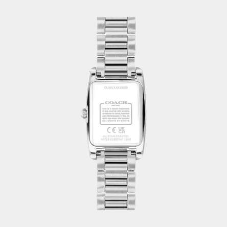 COACH REESE SILVER DIAL WITH STAINLESS STEEL BRACELET LADIES WATCH