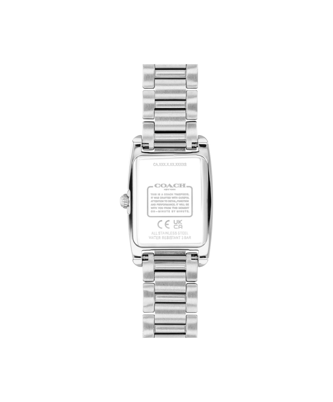 COACH REESE SILVER DIAL WITH STAINLESS STEEL BRACELET LADIES WATCH