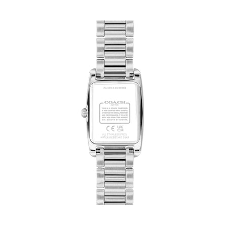 COACH REESE SILVER DIAL WITH STAINLESS STEEL BRACELET LADIES WATCH