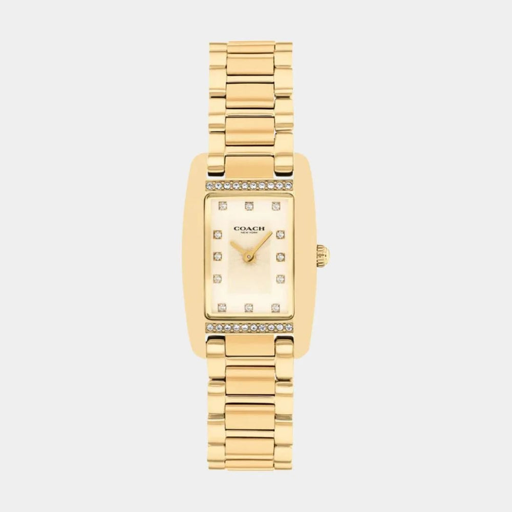 COACH REESE LIGHT GOLD DIAL WITH GOLD-TONE BRACELET LADIES WATCH