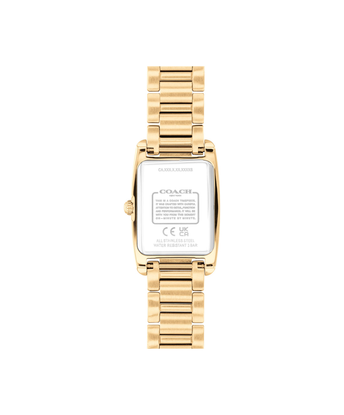 COACH REESE LIGHT GOLD DIAL WITH GOLD-TONE BRACELET LADIES WATCH
