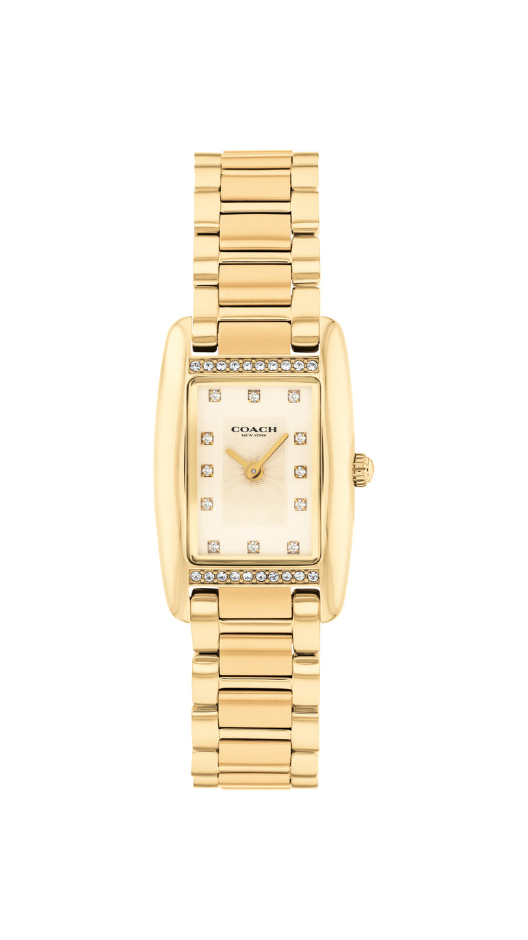 COACH REESE LIGHT GOLD DIAL WITH GOLD-TONE BRACELET LADIES WATCH