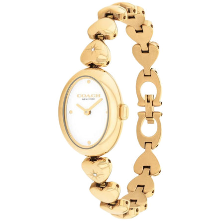 Coach Gold Heart Sammy Watch