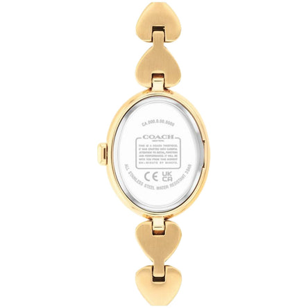 Coach Gold Heart Sammy Watch