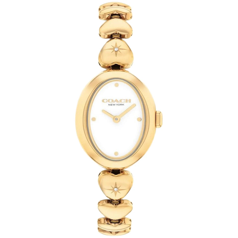 Coach Gold Heart Sammy Watch