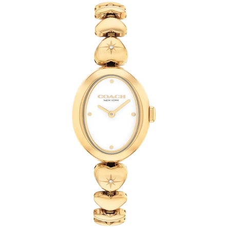 Coach Gold Heart Sammy Watch