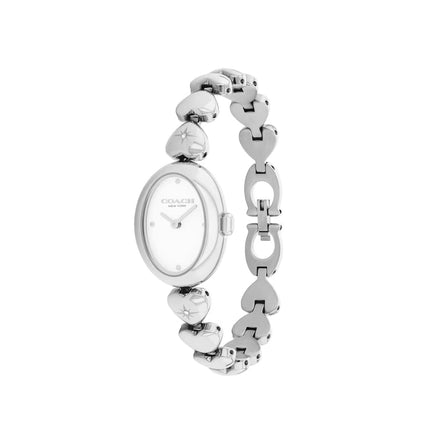Coach Stainless Steel Heart Sammy Watch