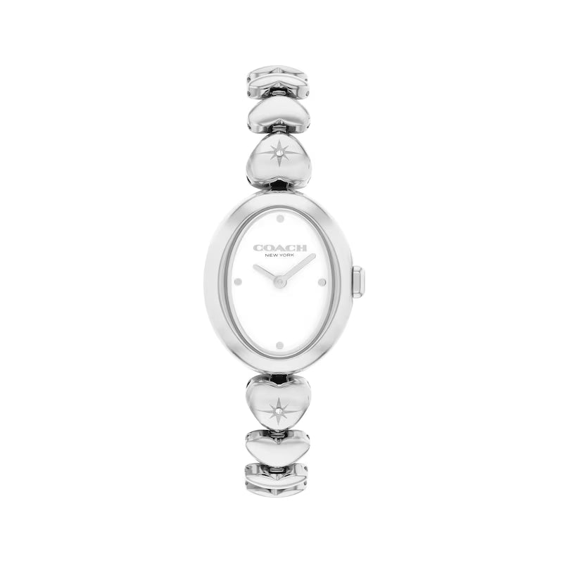 Coach Stainless Steel Heart Sammy Watch