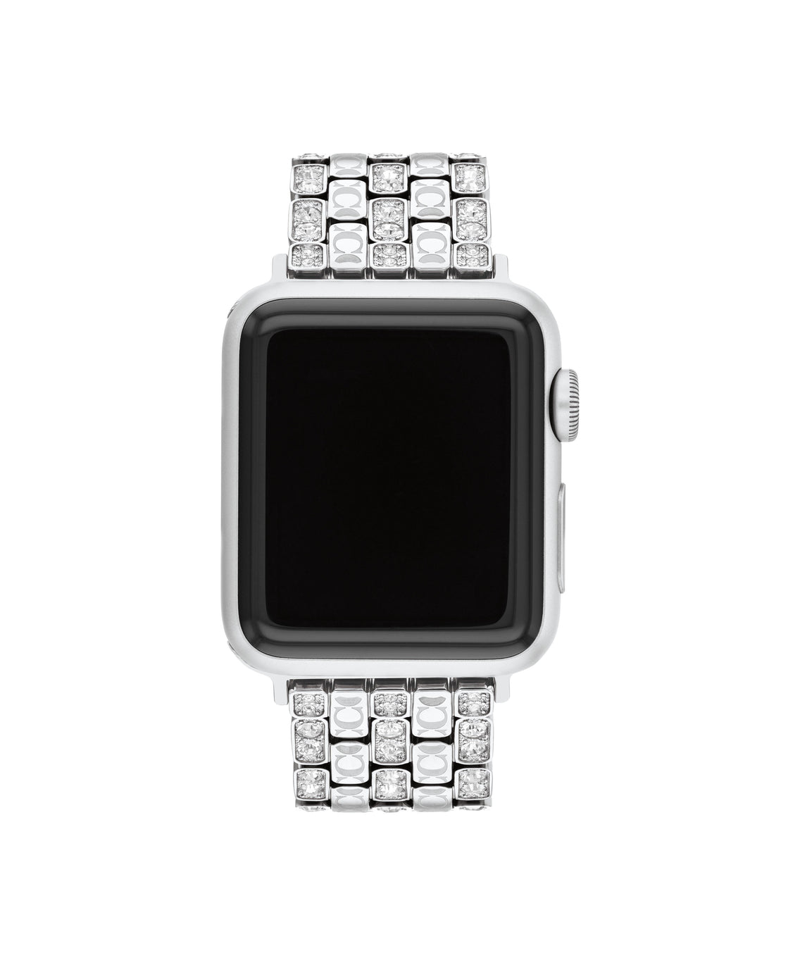 COACH Stainless Steel Crystal Apple Watch Strap