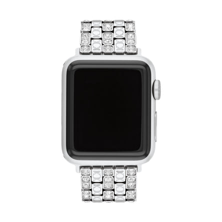 COACH Stainless Steel Crystal Apple Watch Strap