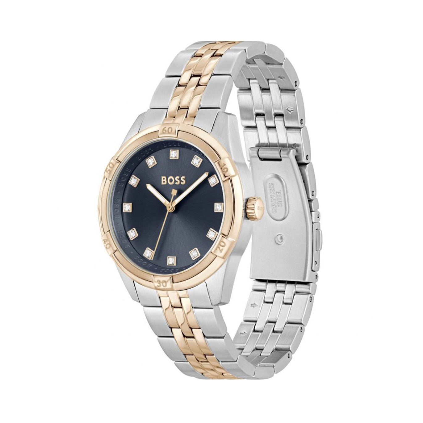 Boss Rhea Two Tone Bracelet Watch