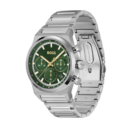 Boss Mens Candor Green Watch