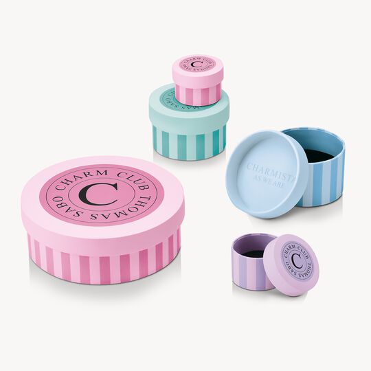 Thomas Sabo Gold Plated Mother Of Pearl Sun Charm