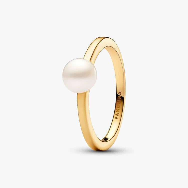 Pandora Treated Freshwater Cultured Pearl Ring