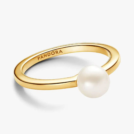 Pandora Treated Freshwater Cultured Pearl Ring