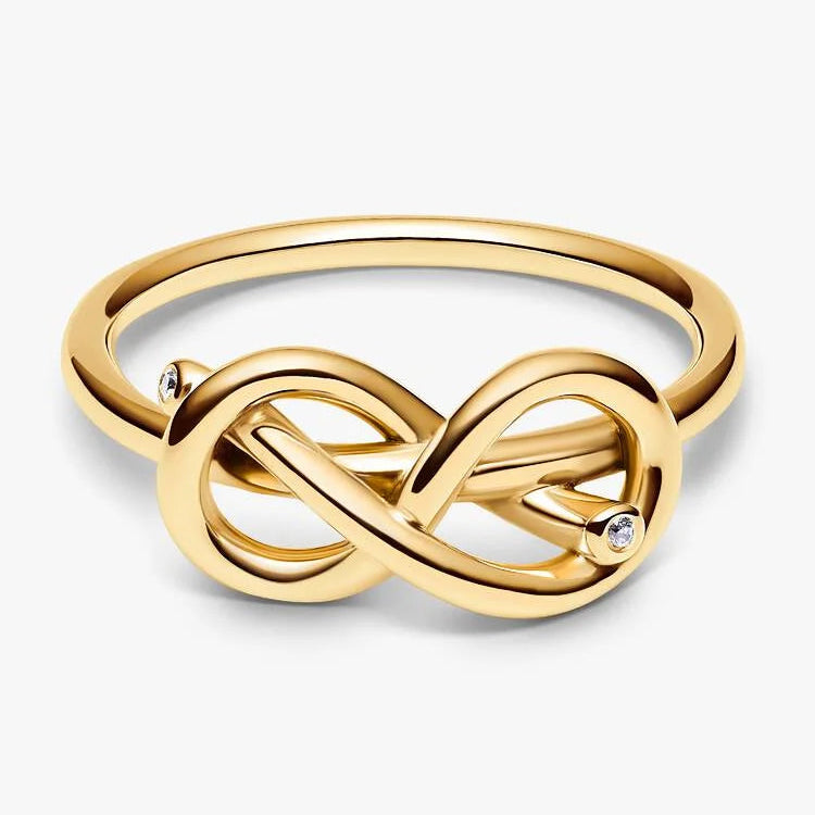 Pandora Infinity Knot Ring