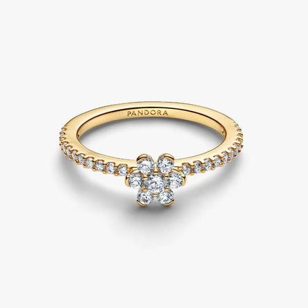 Pandora Sparkling Flower Ring