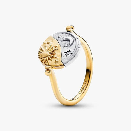 Panodora Sun & Moon Reversible Medallion Ring