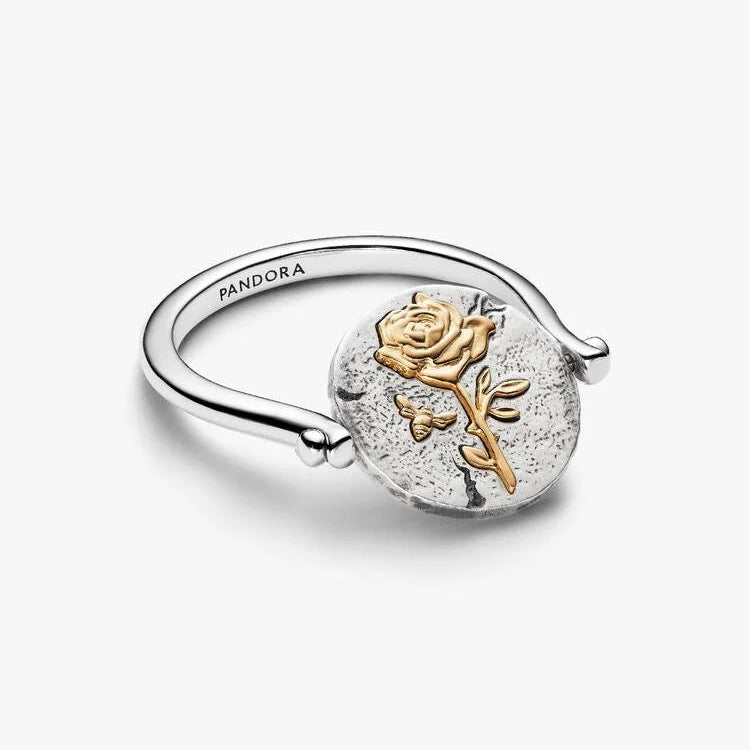 Pandora Rose Reversible Medallion Ring