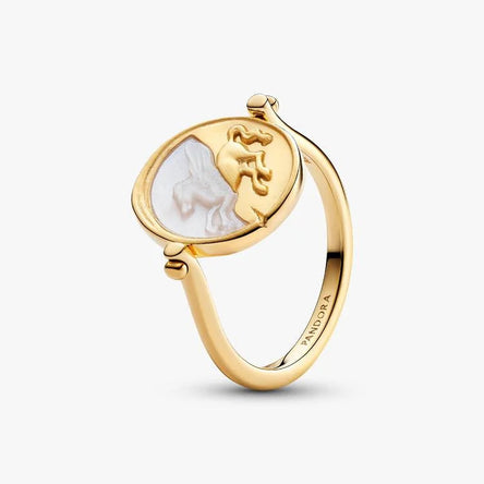 Pandora Pegasus Reversible Medallion Ring