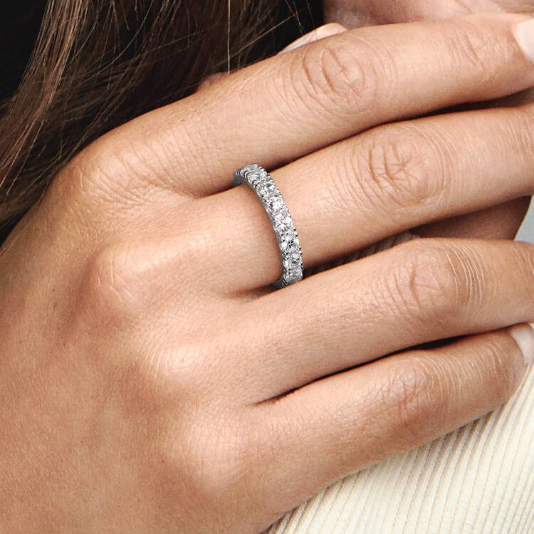 Pandora Sparkling Row Eternity Ring