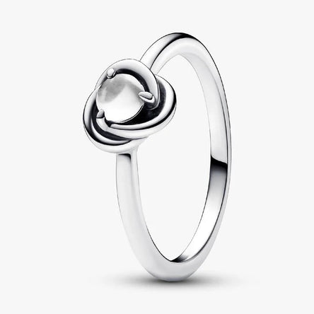Pandora April Birthstone Eternity Circle Ring