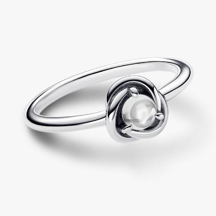 Pandora April Birthstone Eternity Circle Ring
