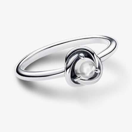 Pandora April Birthstone Eternity Circle Ring