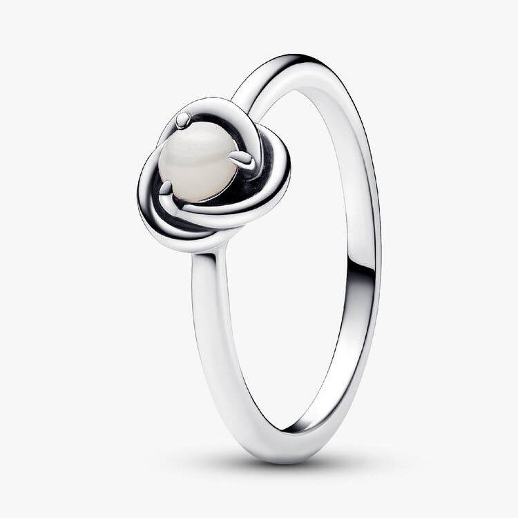Pandora June Birthstone Eternity Circle Ring