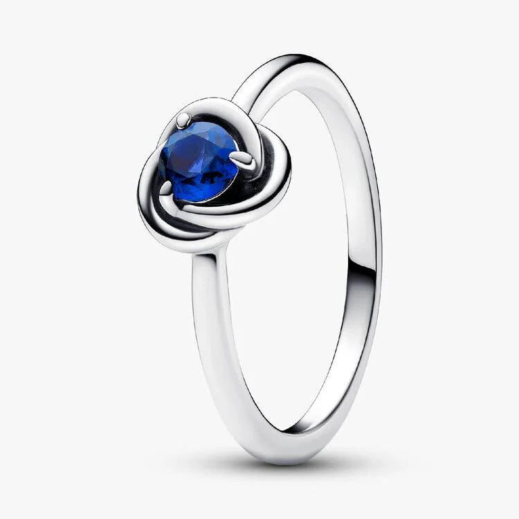 Pandora September Birthstone Eternity Circle Ring