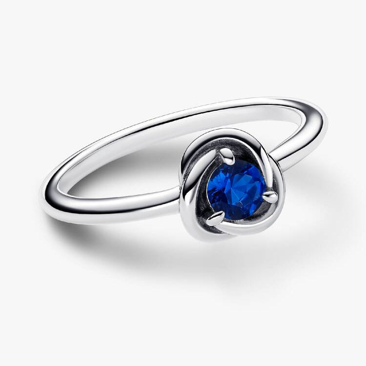 Pandora September Birthstone Eternity Circle Ring