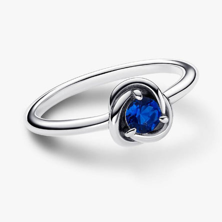 Pandora September Birthstone Eternity Circle Ring