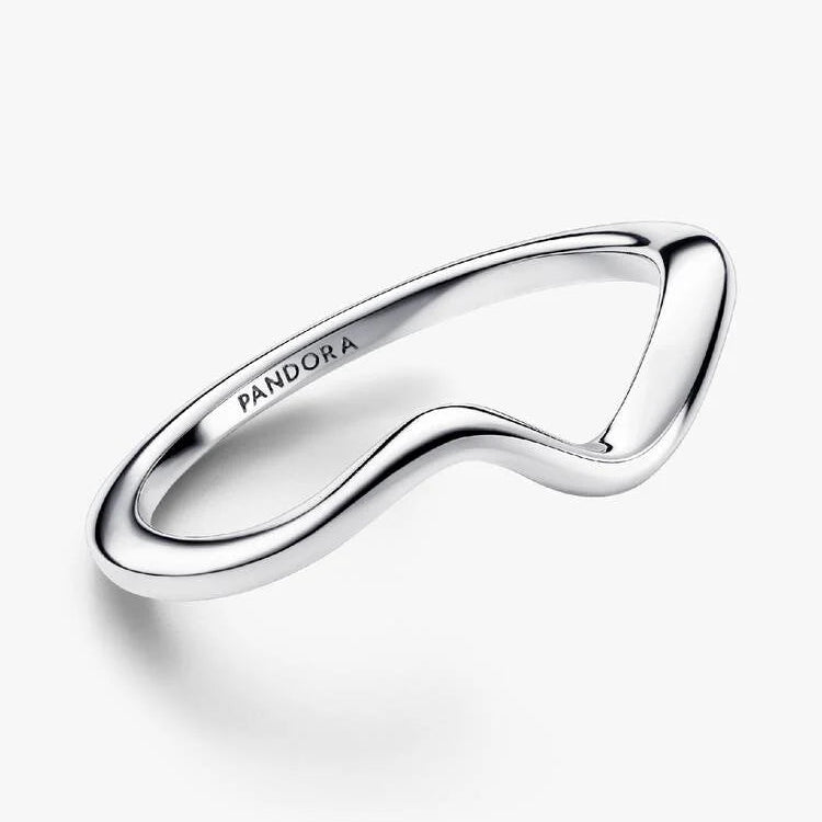 Pandora Polished Wave Ring