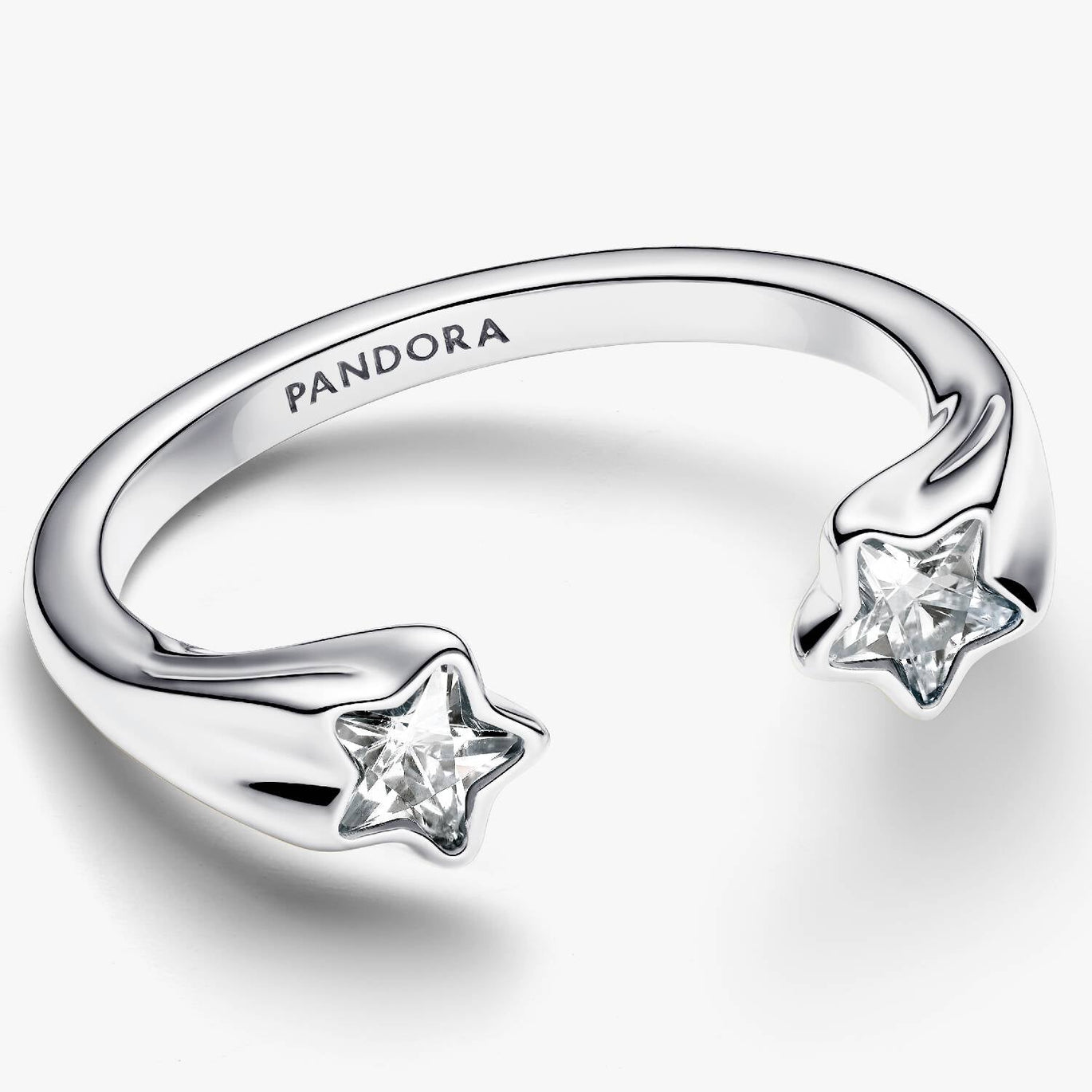 Pandora Shooting Stars Open Ring